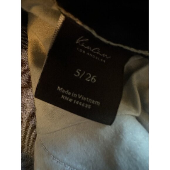 Kancan Jeans Womens 26 Blue Mid-Rise‎ Skinny Denim Zip Fly Dark Wash - Picture 6 of 7